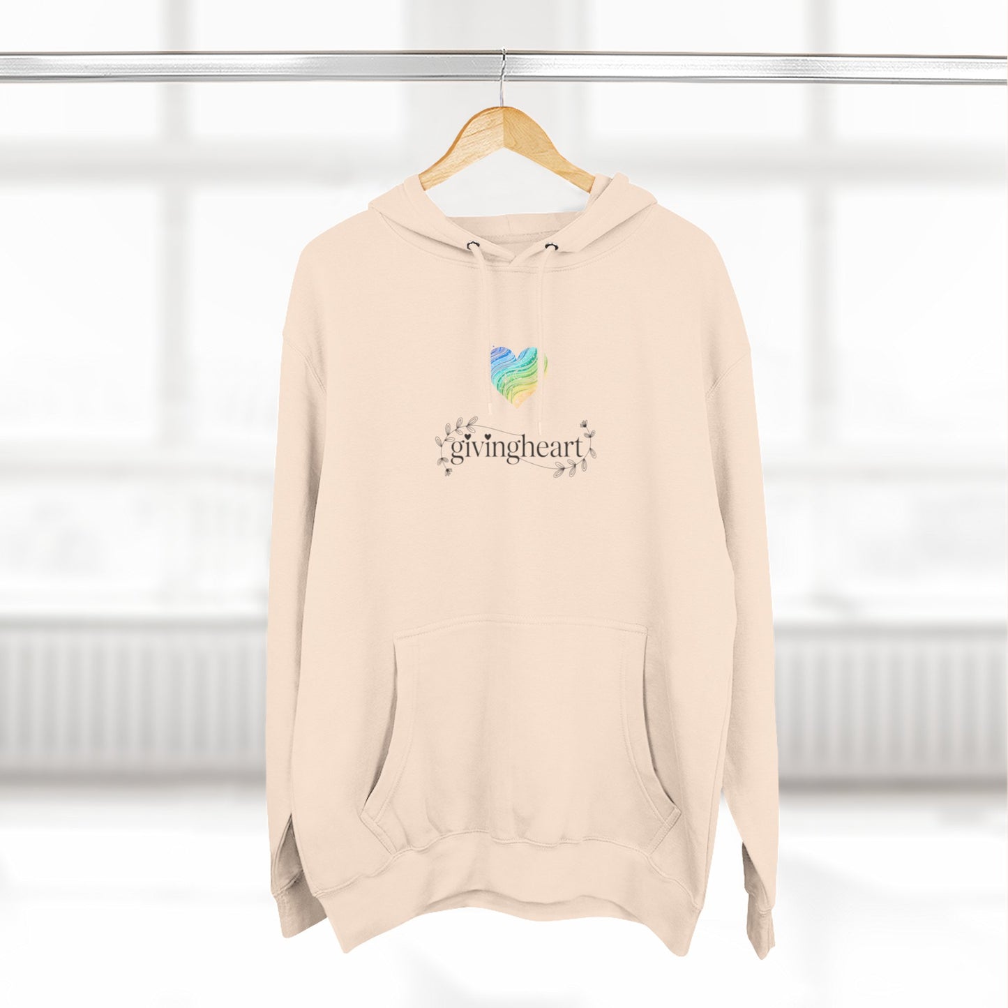givingheart hoodie - big sur