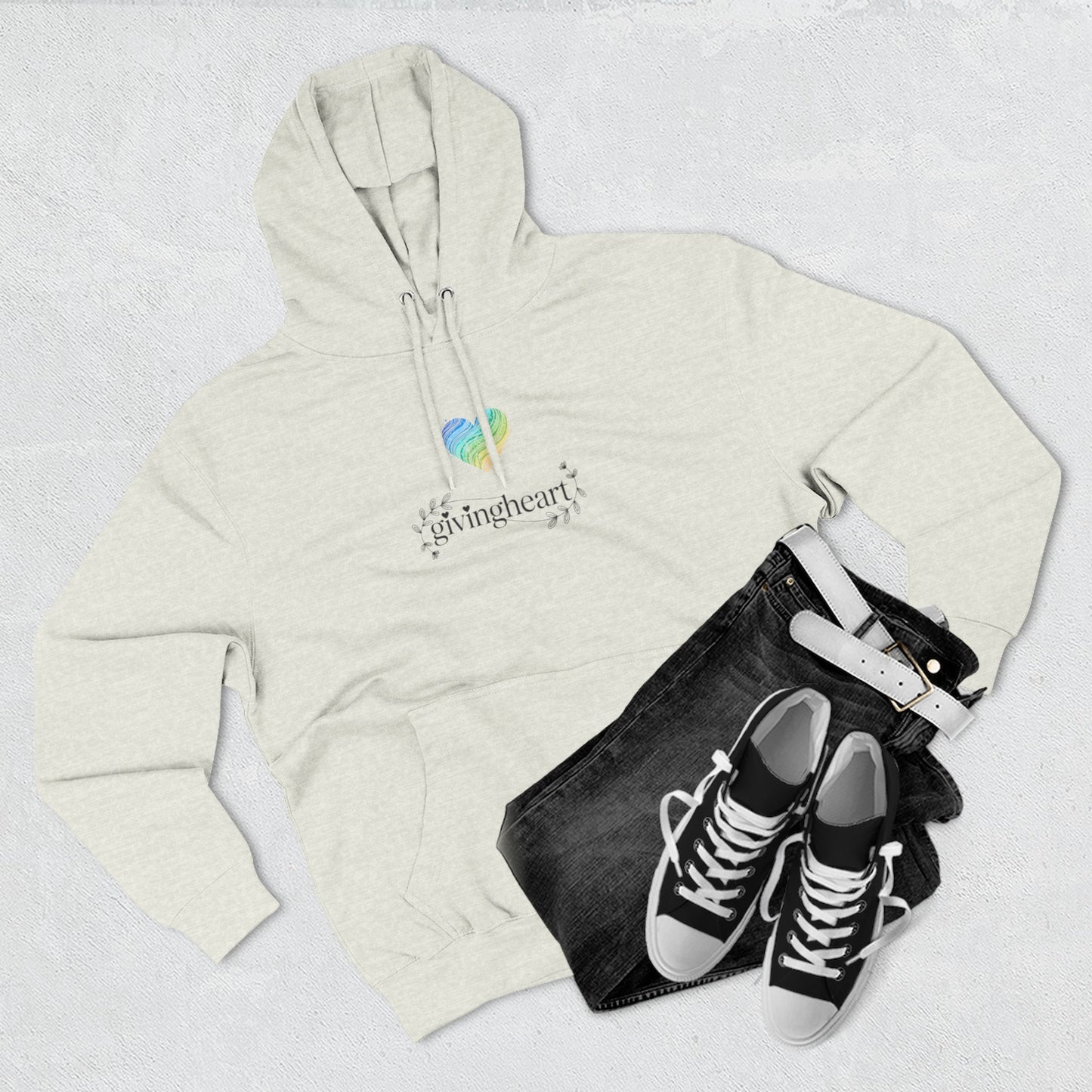 givingheart hoodie - big sur