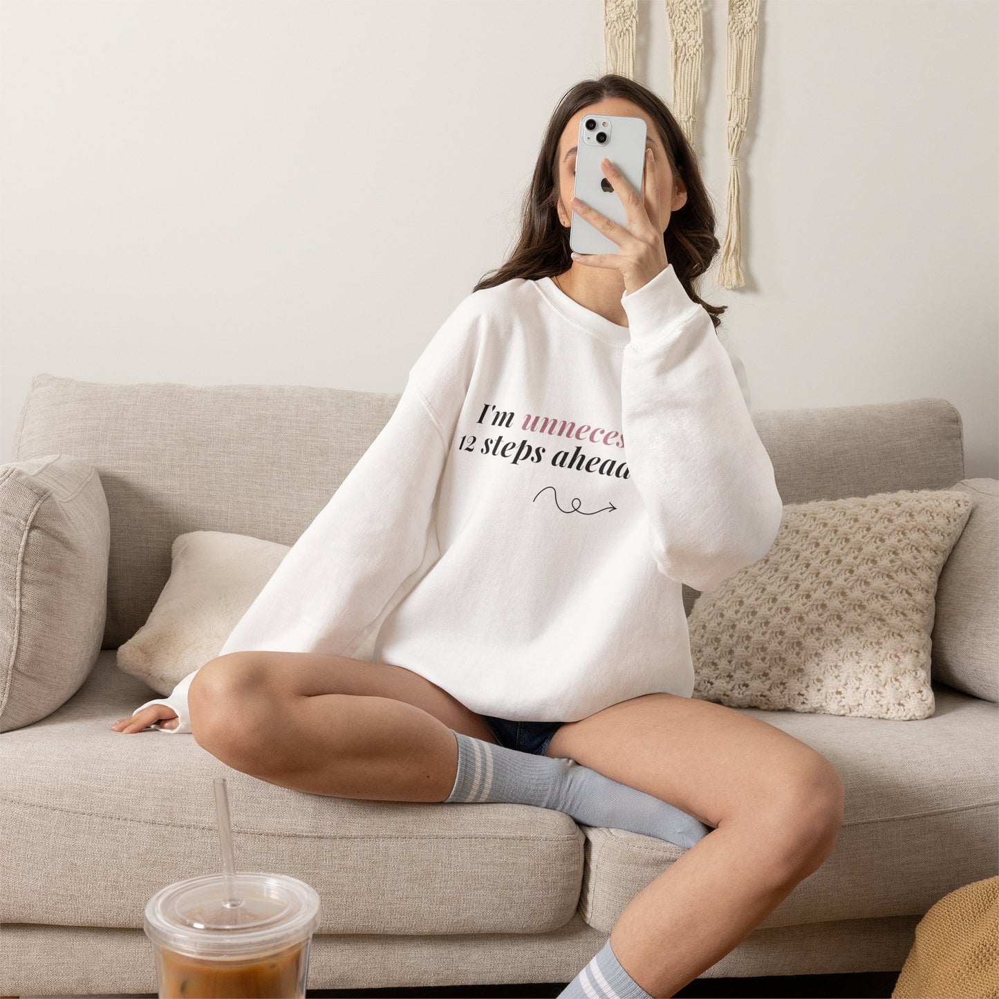 12 Steps Ahead Crewneck