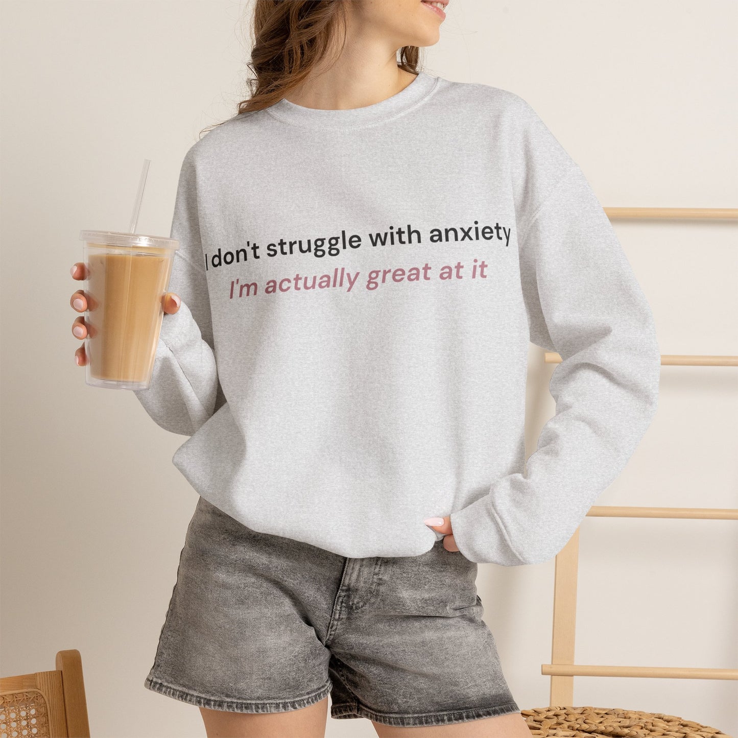 Great at Anxiety Crewneck
