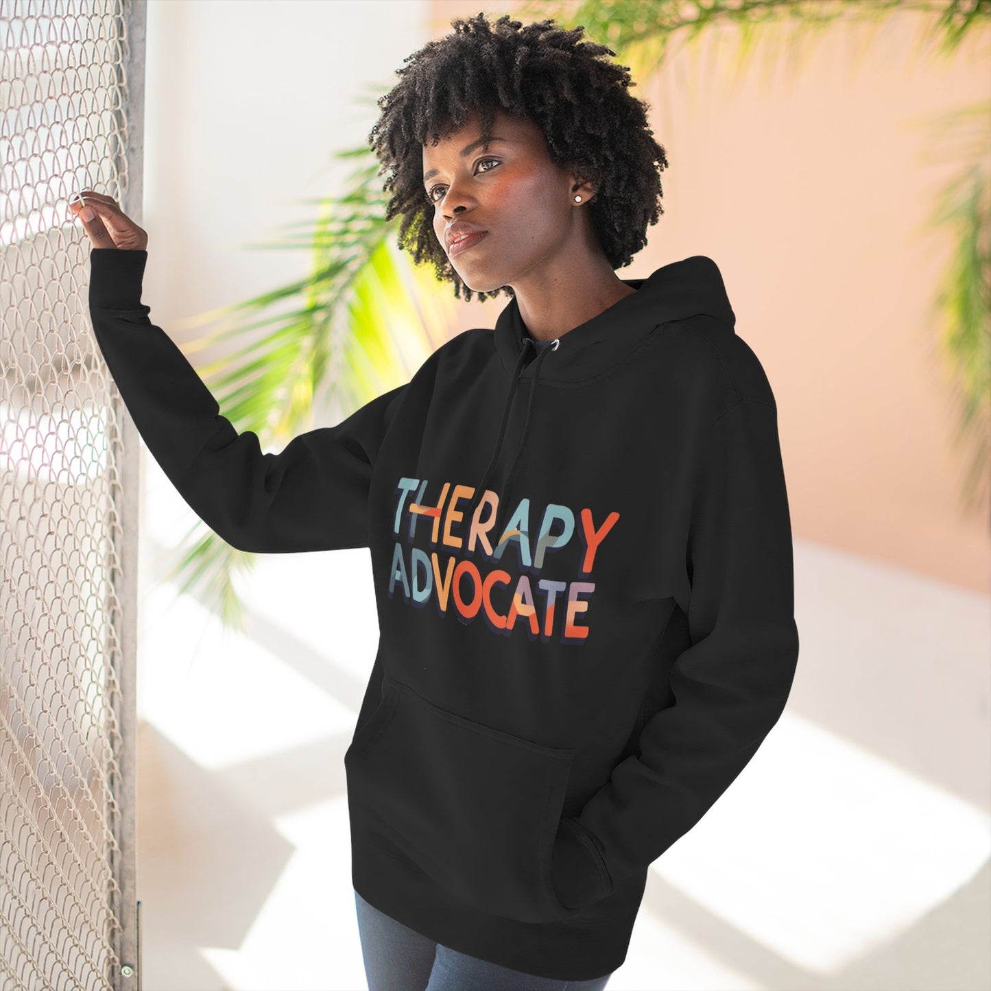 therapy advocate hoodie