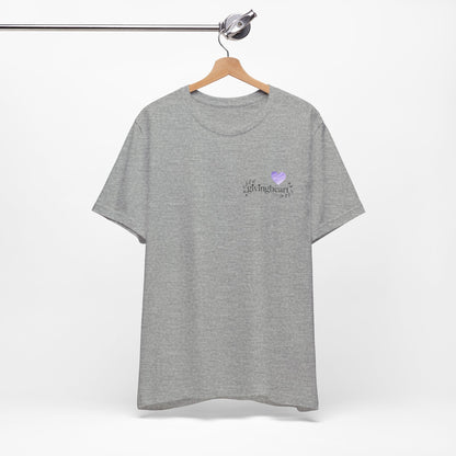 givingheart tee - lavendar