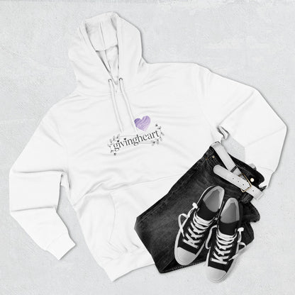 givingheart hoodie - lavender