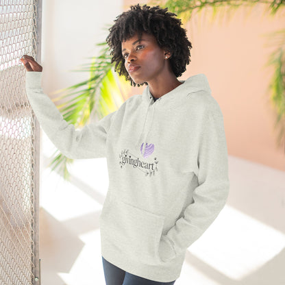 givingheart hoodie - lavender