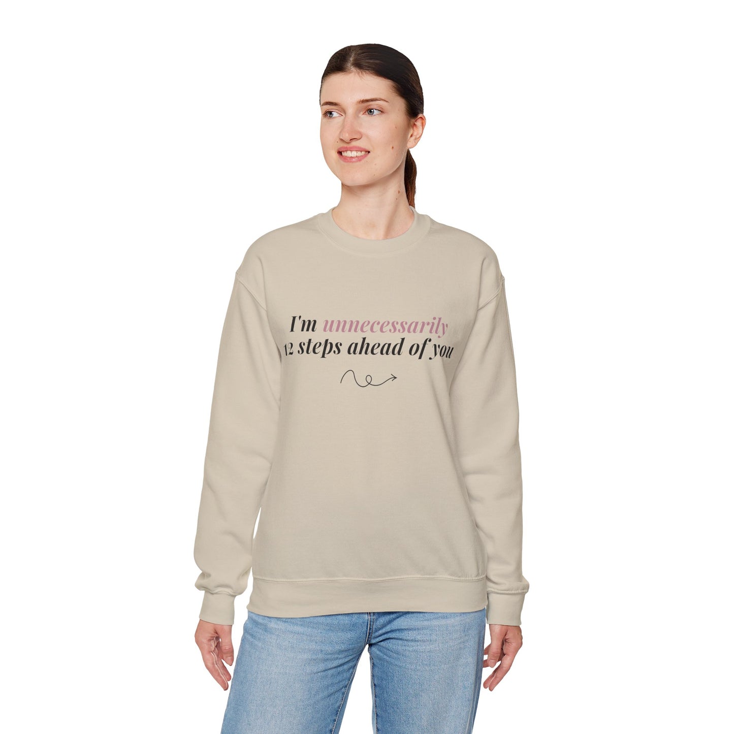 12 Steps Ahead Crewneck