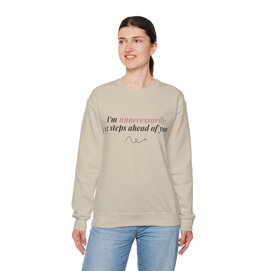 12 Steps Ahead Crewneck