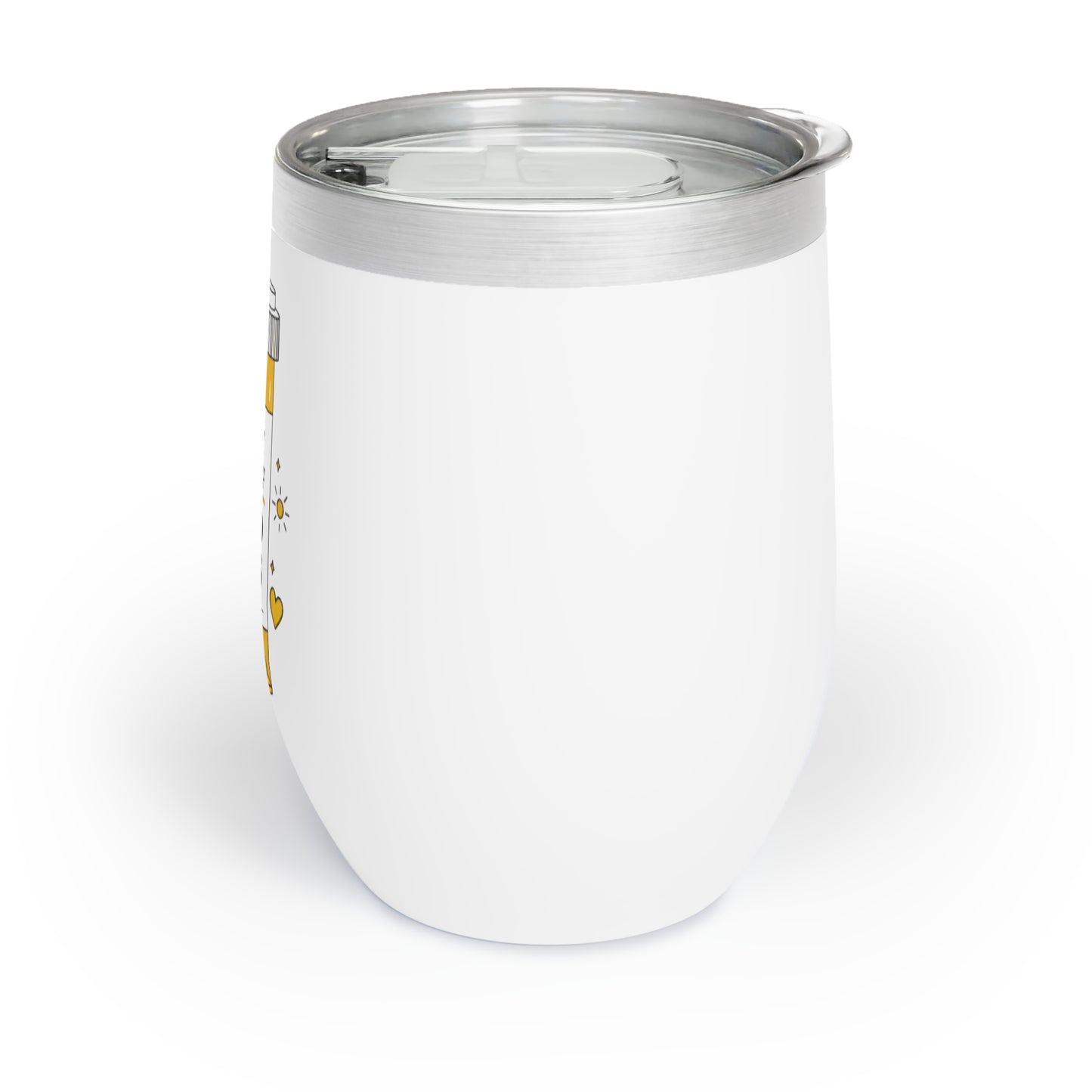daily dose of good vibes wine tumbler
