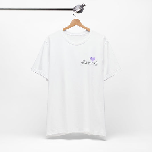givingheart tee - lavendar