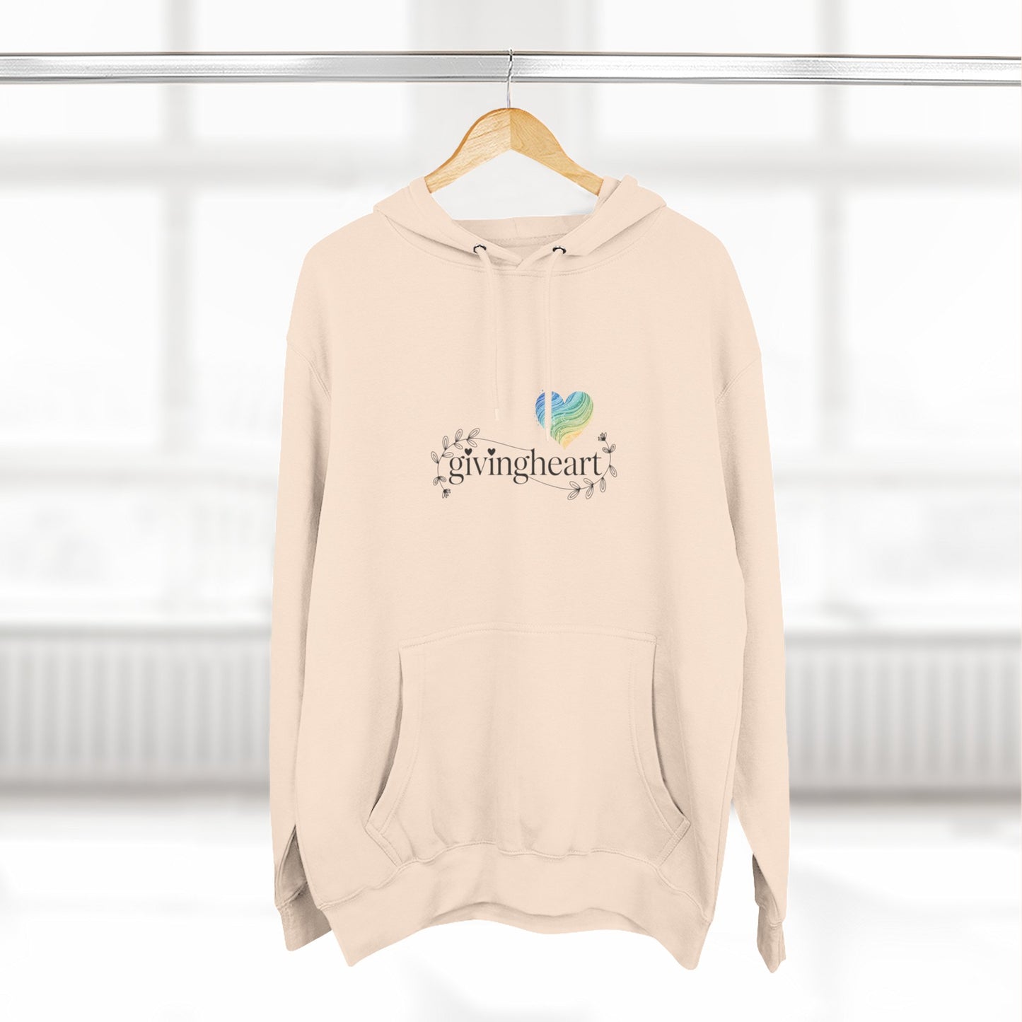 givingheart hoodie - big sur