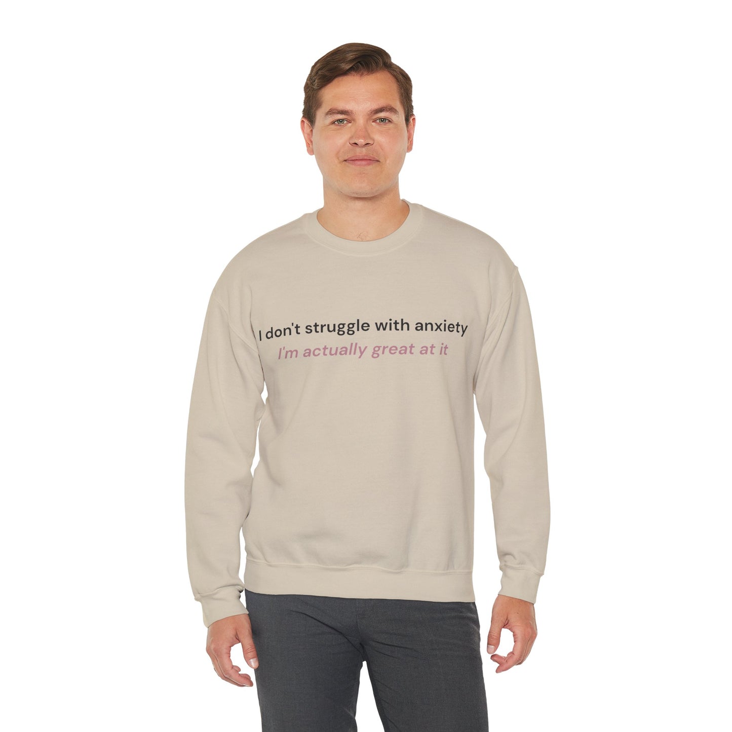 Great at Anxiety Crewneck