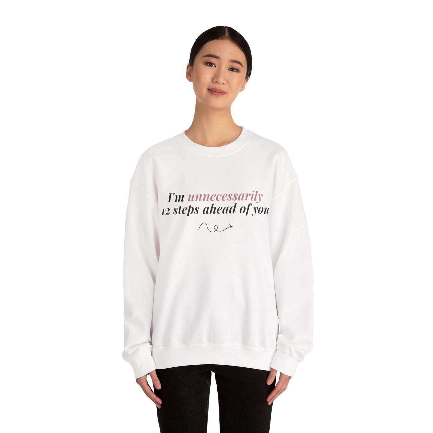 12 Steps Ahead Crewneck