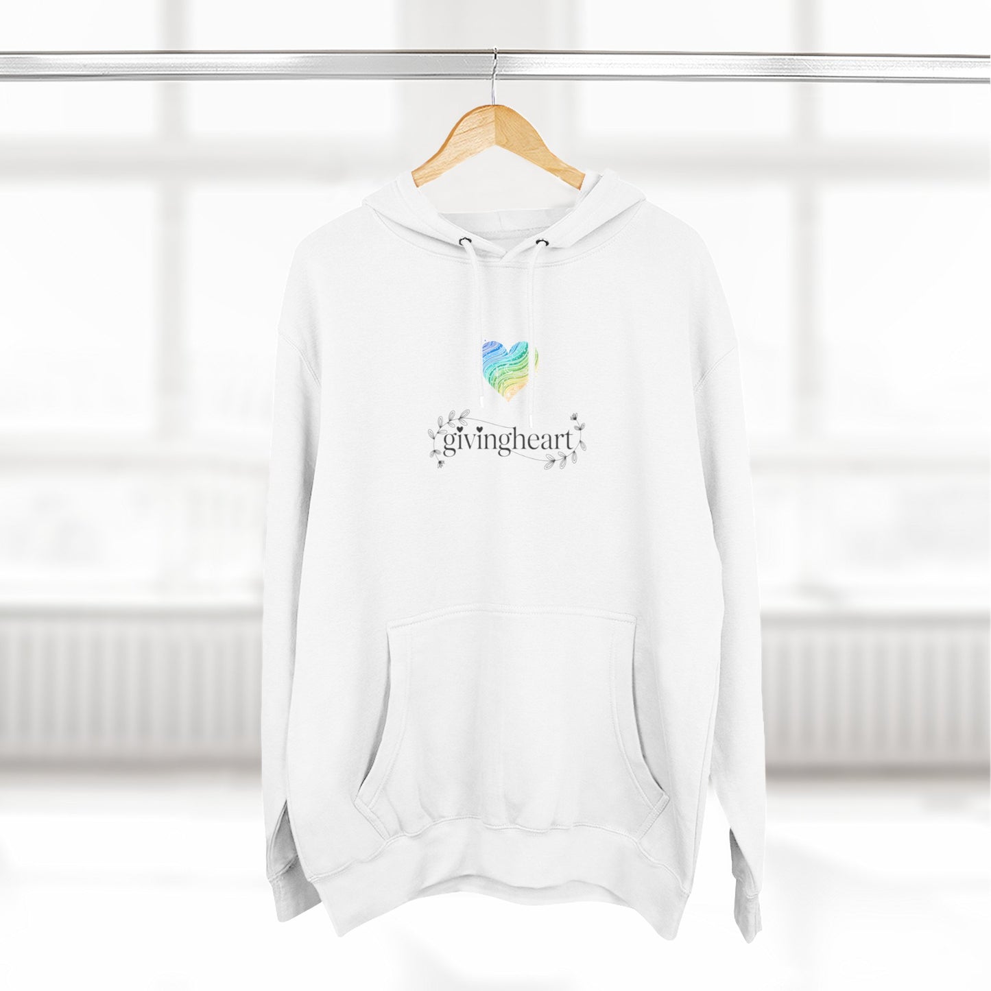givingheart hoodie - big sur
