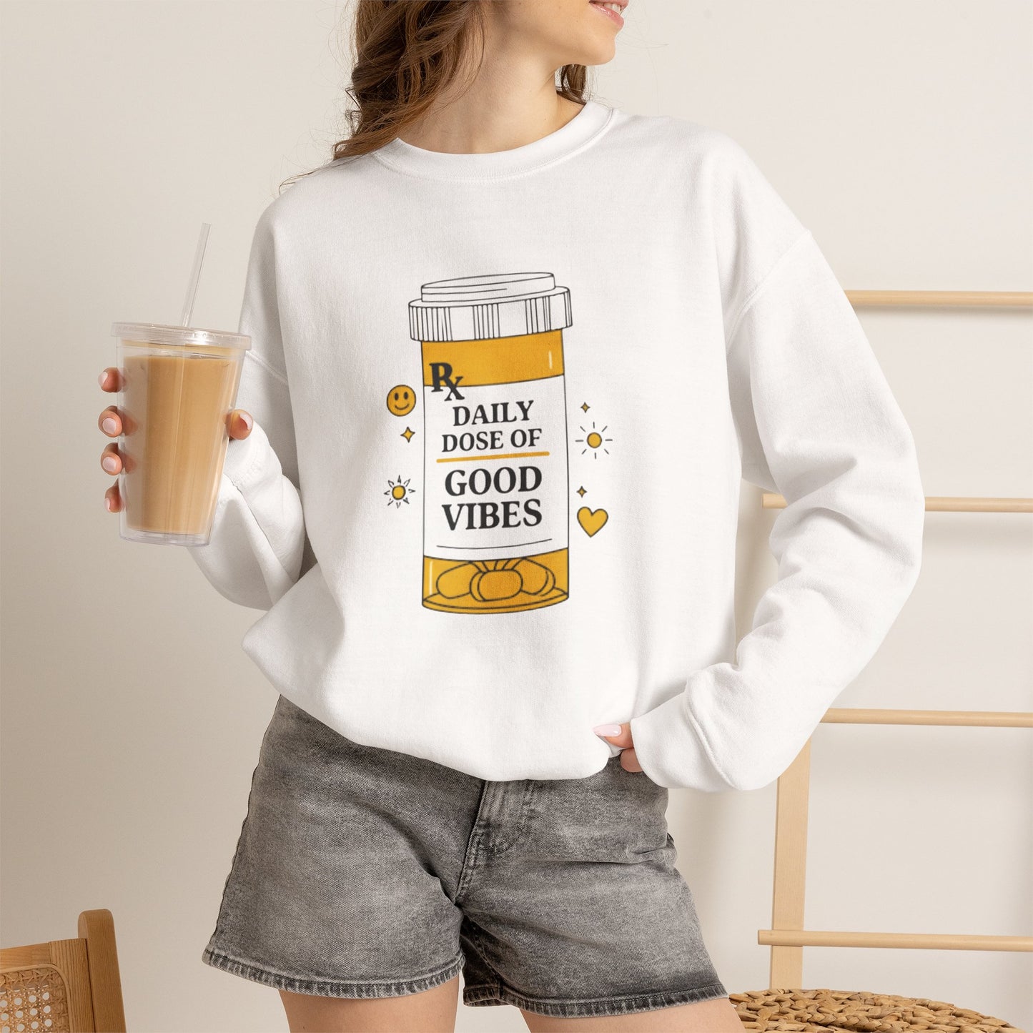 Daily Dose of Good Vibes Crewneck