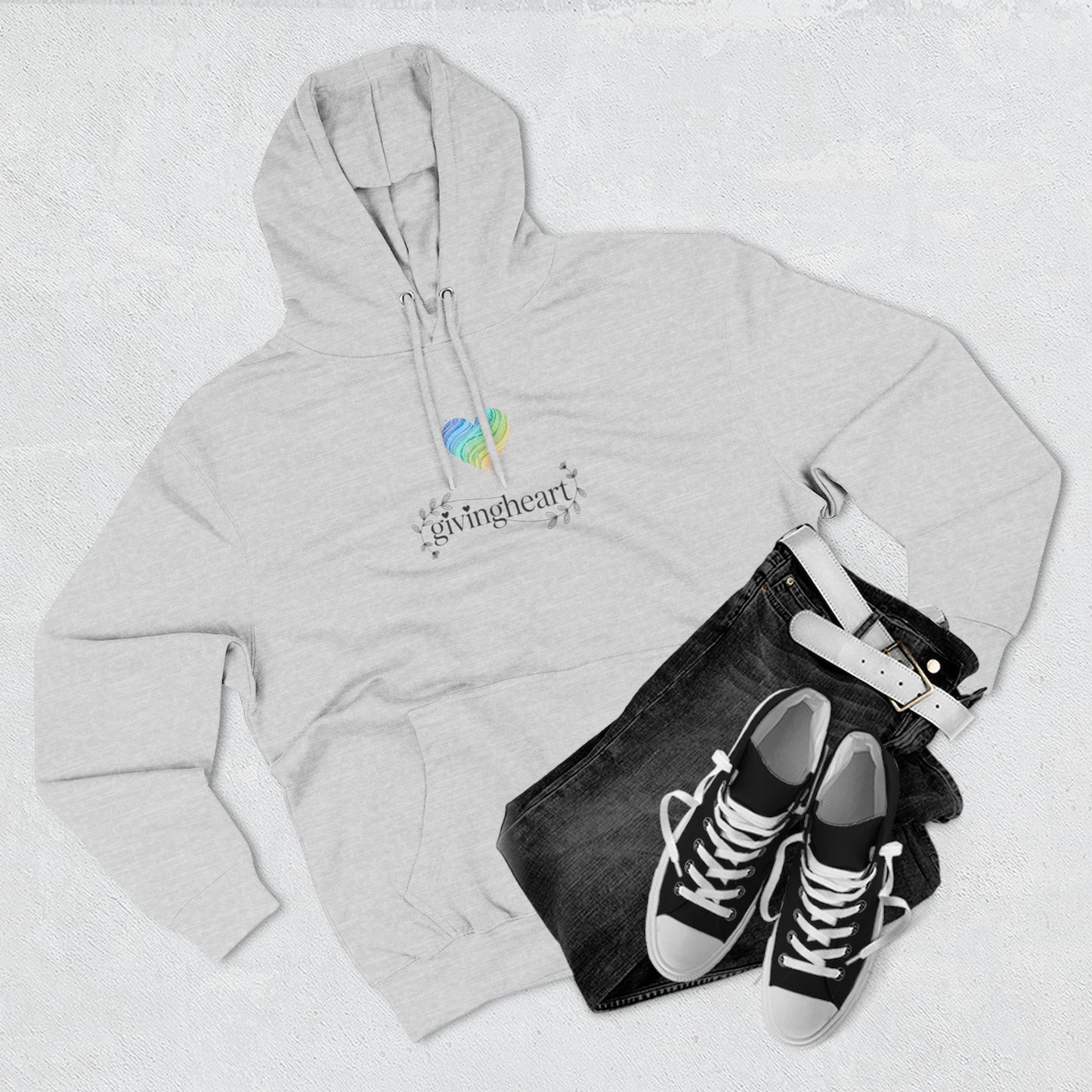 givingheart hoodie - big sur