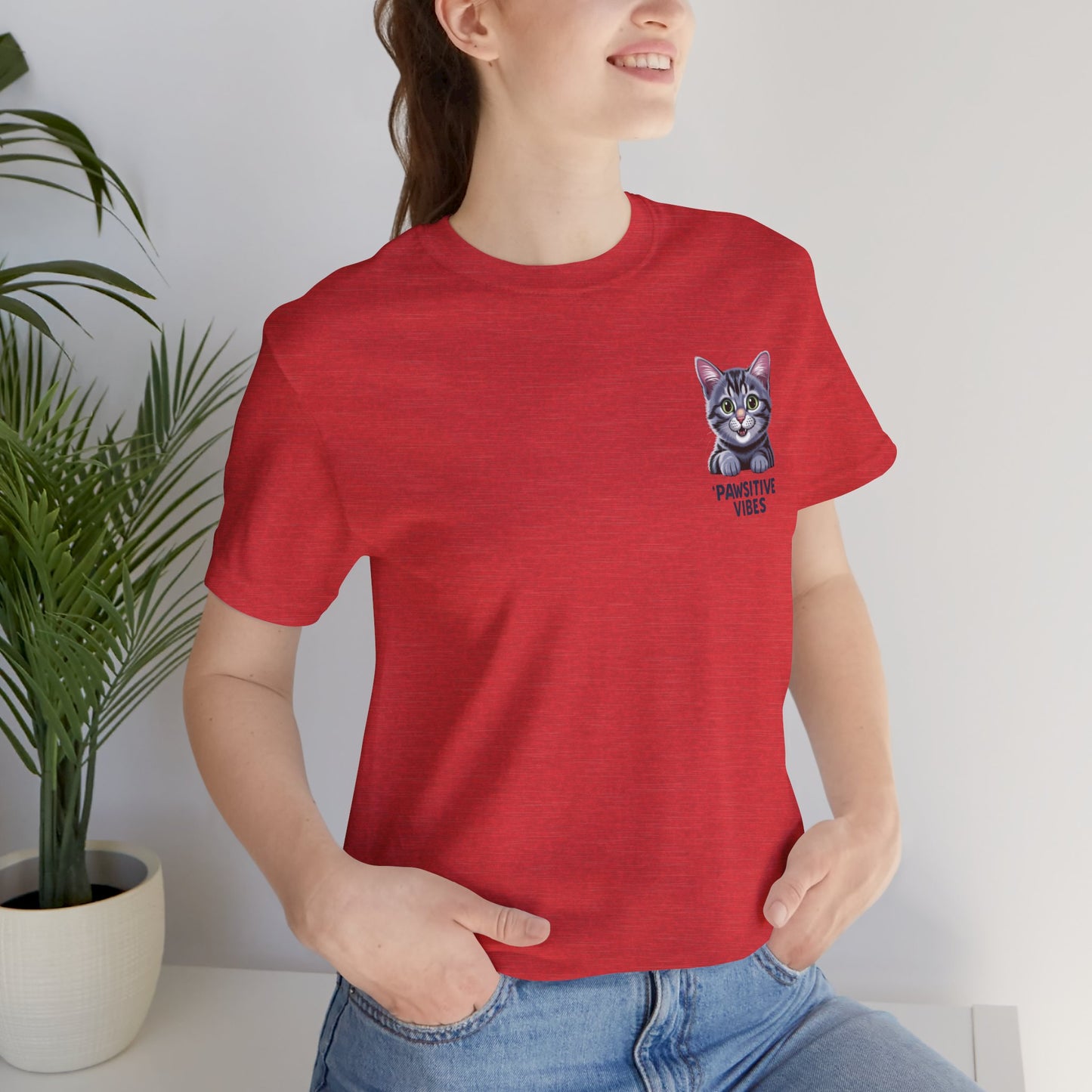 cat pocket tee