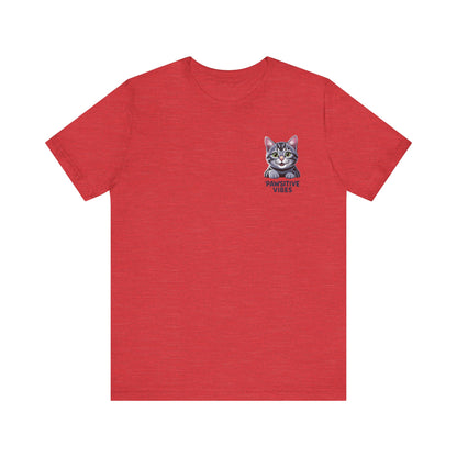 cat pocket tee
