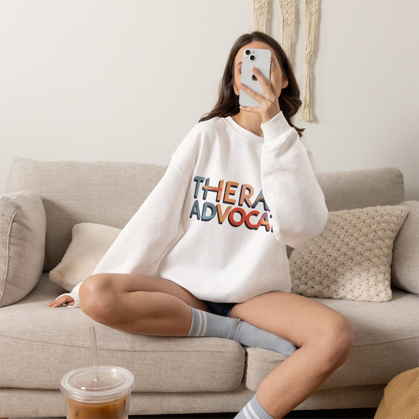 Therapy Advocate Crewneck
