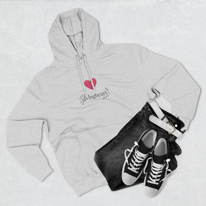 givingheart - rose hoodie