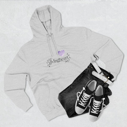 givingheart hoodie - lavender