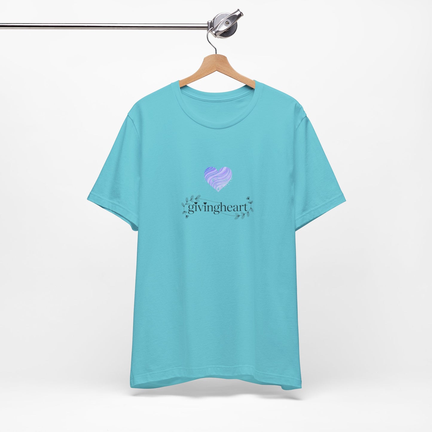 givingheart lilac tee