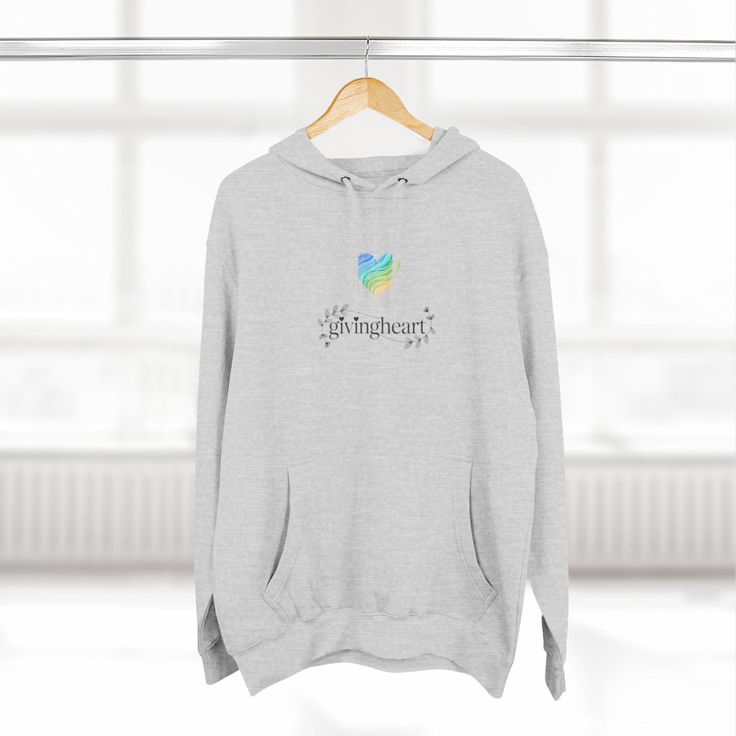givingheart hoodie - big sur