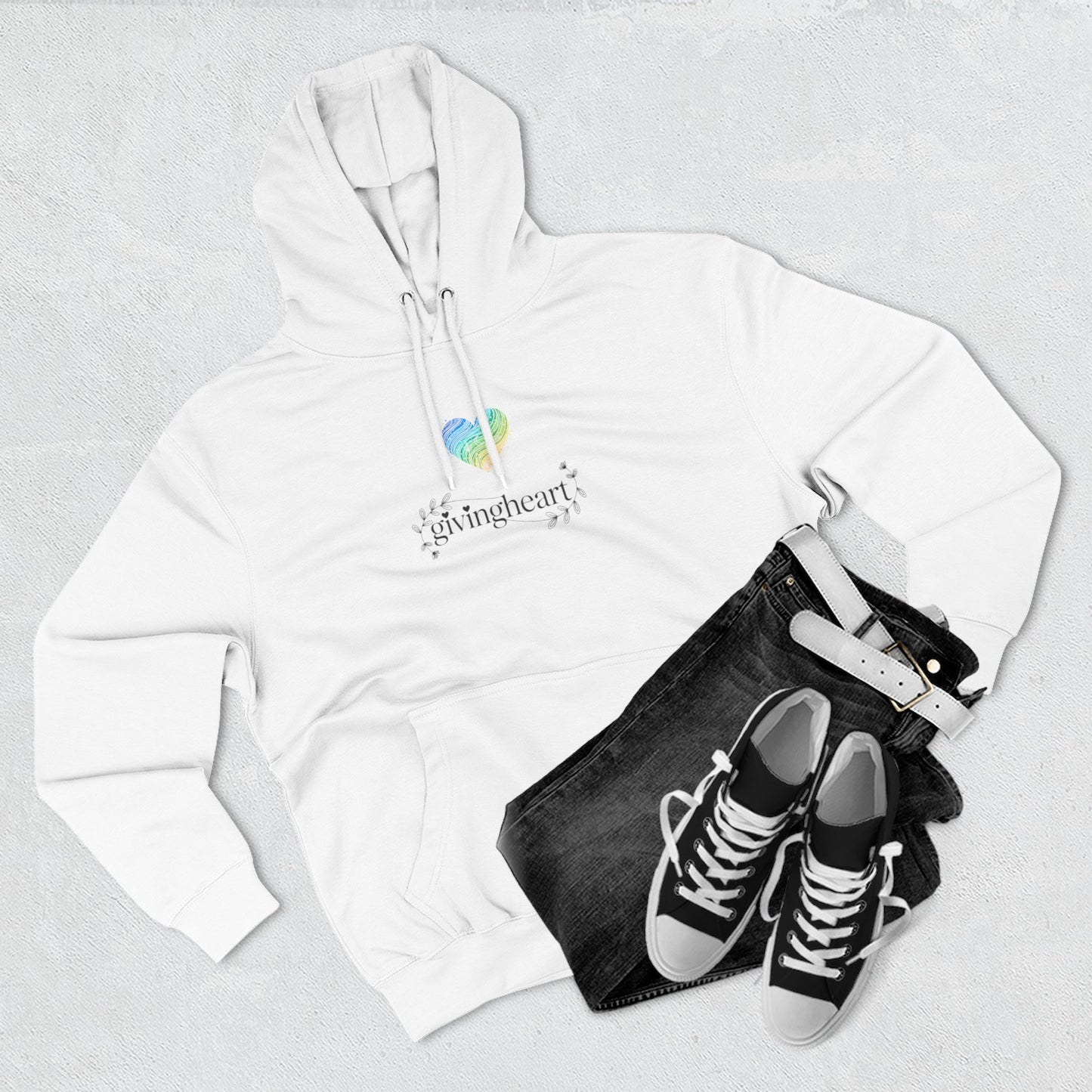 givingheart hoodie - big sur