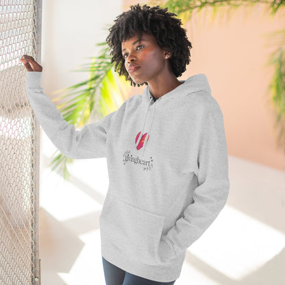 givingheart - rose hoodie