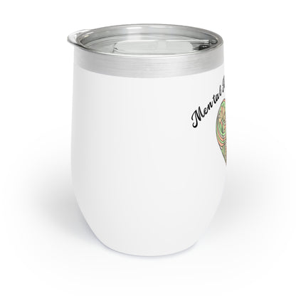 mental health matters wine tumbler - wonderland