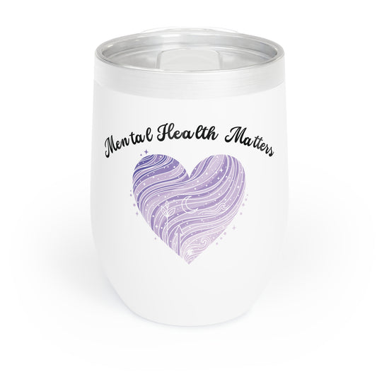Mental Health Matters Wine Tumbler