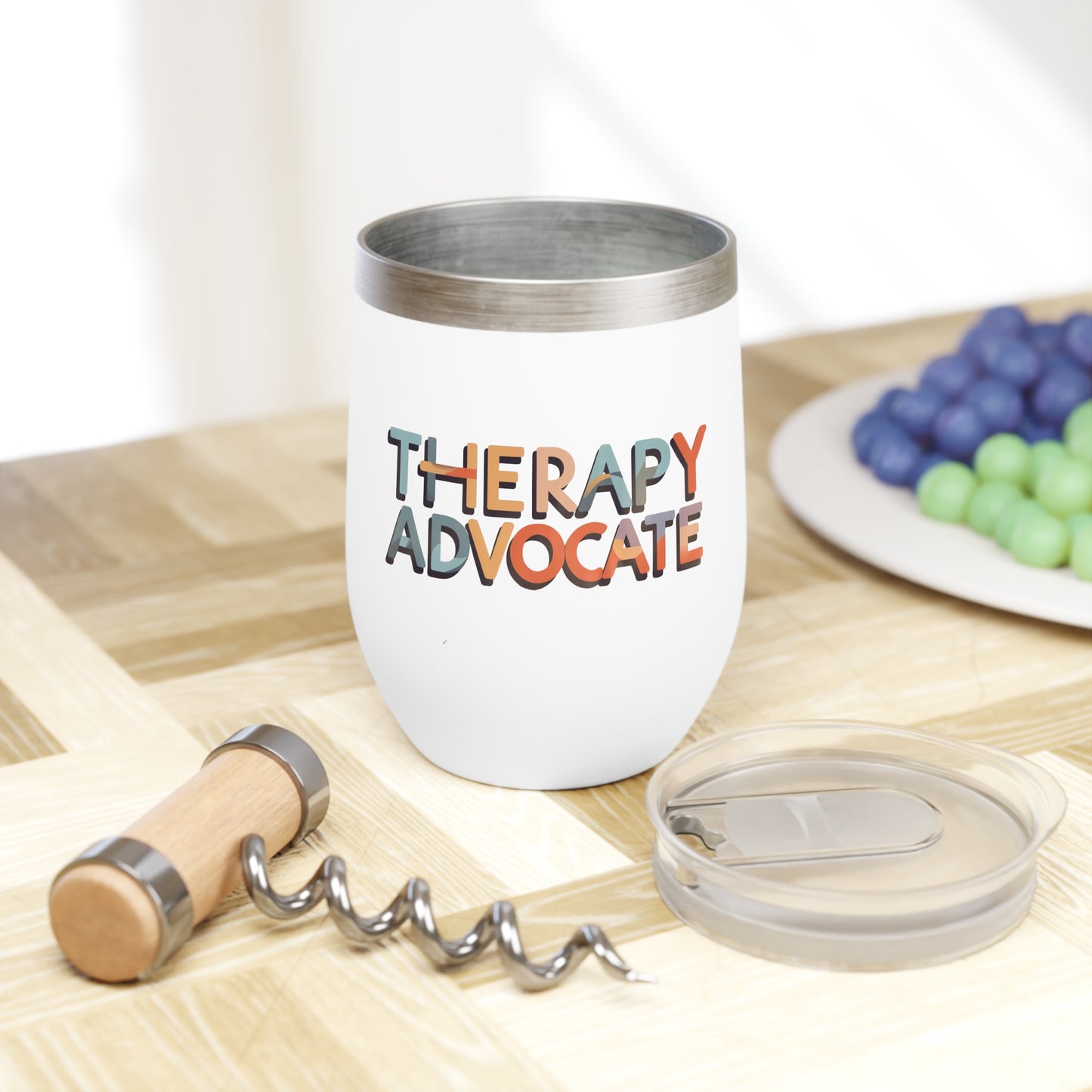 Therapy Advocate Wine Tumbler