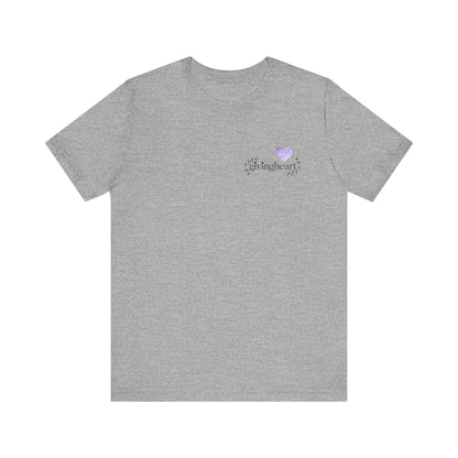 givingheart tee - lavendar