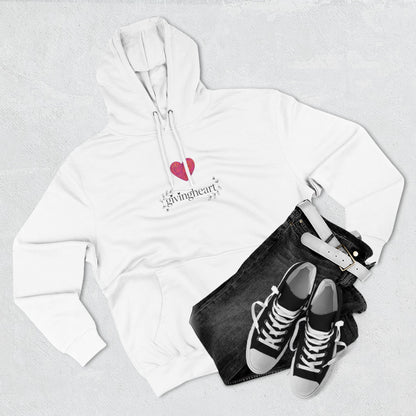 givingheart - rose hoodie