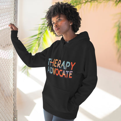 therapy advocate hoodie