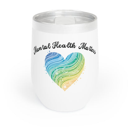 mental health matters wine tumbler - big sur